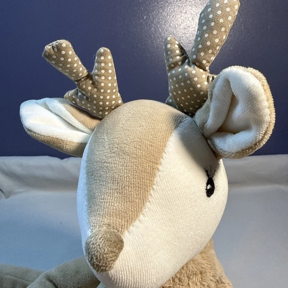 Vintage Mon Ami Floppy Deer Plush Baby Toy Long Floppy Arms 14